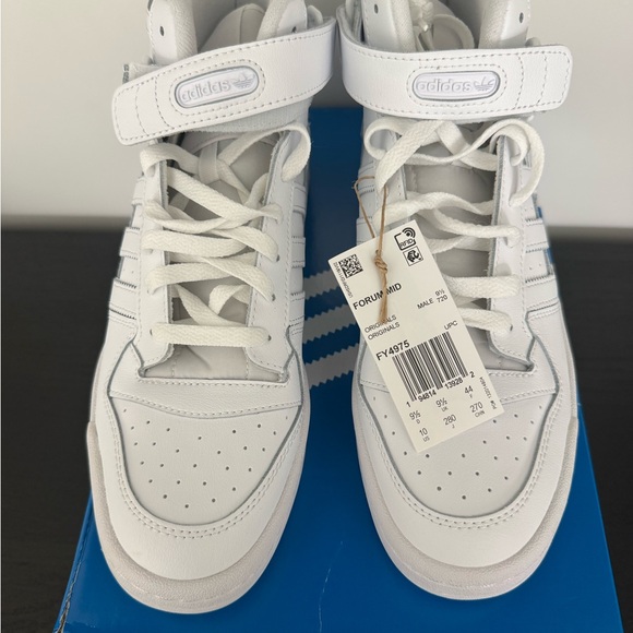 adidas Other - Adidas Forum Mid Triple White